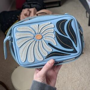 Brand New Portland Leather Small Camera Bag Purse